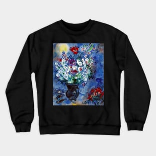 Flower 6 by Marc Chagall Crewneck Sweatshirt